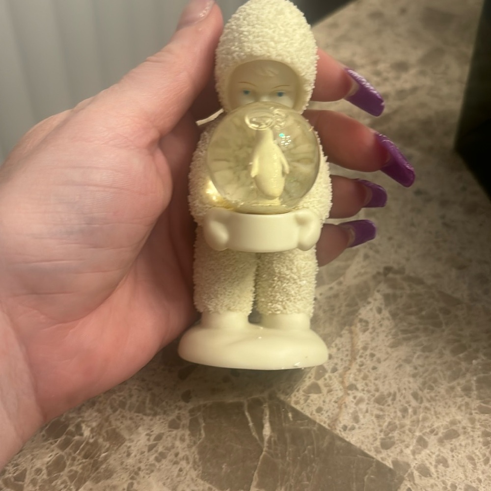 Vintage Snowbabies! “A wish for snow”